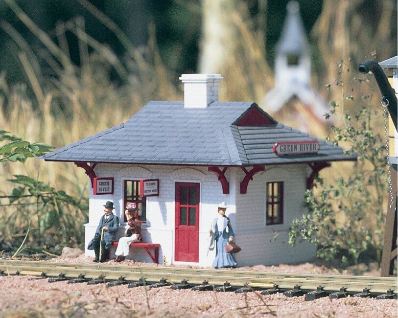 PIKO 62700 Fertigmodell Bahnhof "Green River"