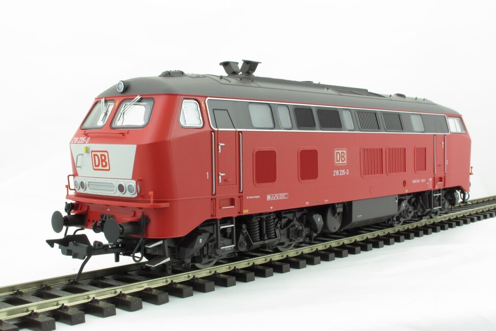 Lenz 40180-07 Diesellok BR218 235-0, orientrot, DB, Ep. 4