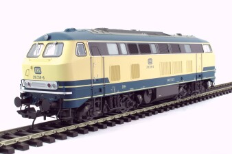 Lenz 40180-05 Diesellok BR218 218-6, ozeanblau/beige , DB, Ep.4