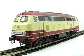 Lenz 40180-04 Diesellok BR218 217-8, rot/beige, DB, Ep.4