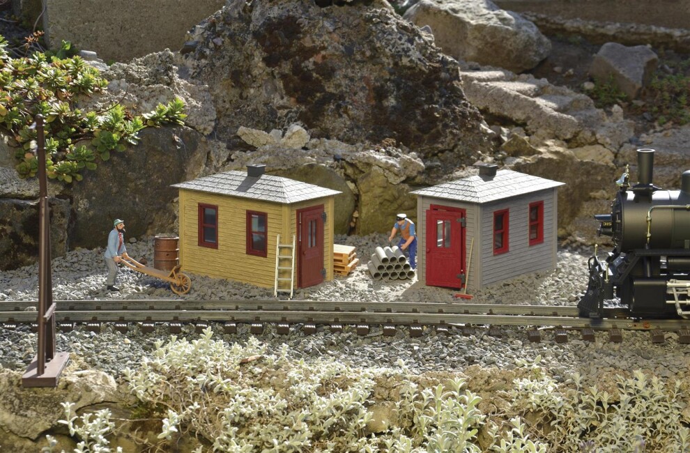 PIKO 62718 Fertigmodell Gleisbauhütten 2 Stk.