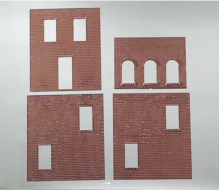 PIKO 62809 US-Steinhaus-Wände