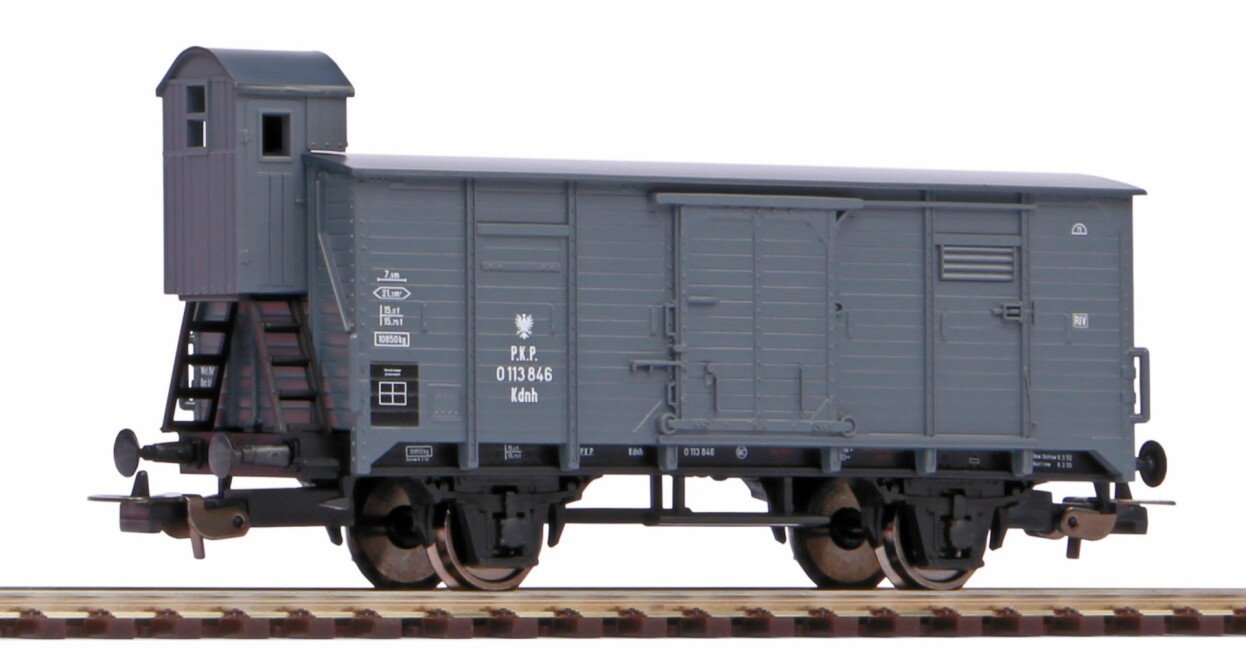PIKO 58928 Gedeckter Güterwagen Ep. III PKP