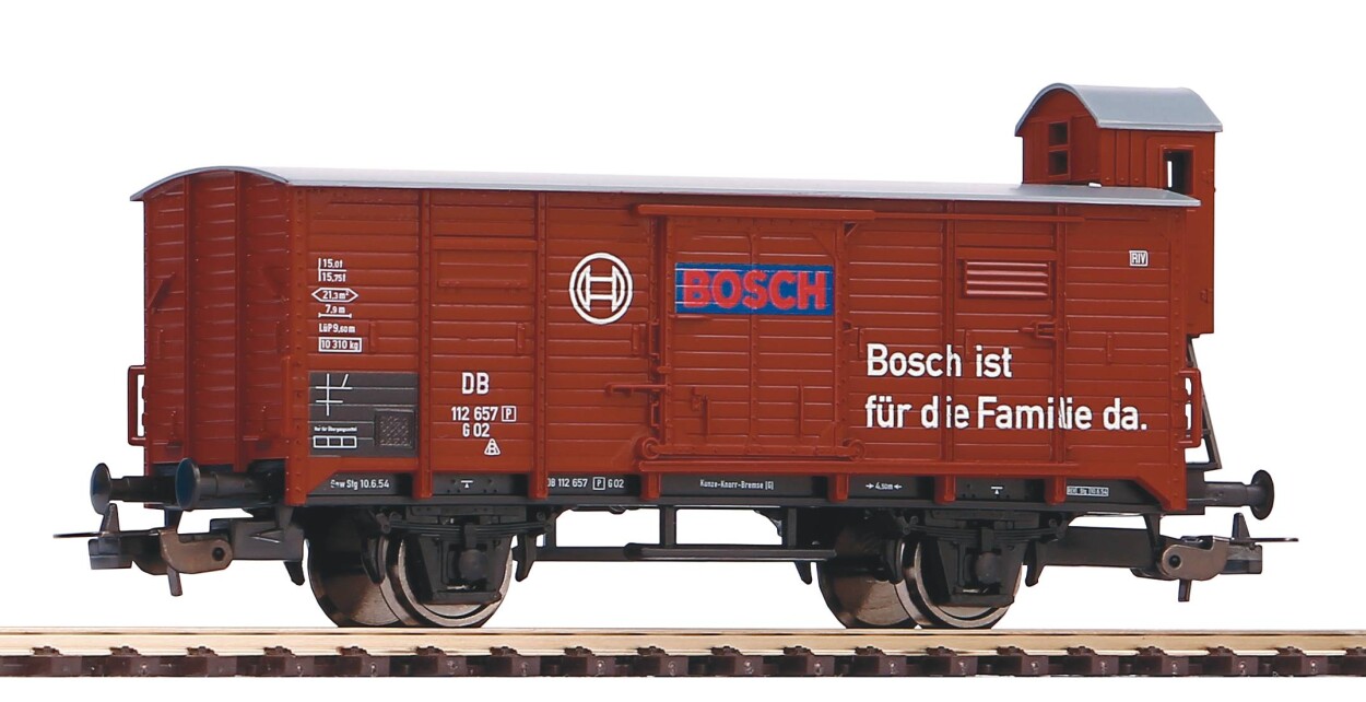 PIKO 58940 Gedeckter Güterwagen Ep. III DB