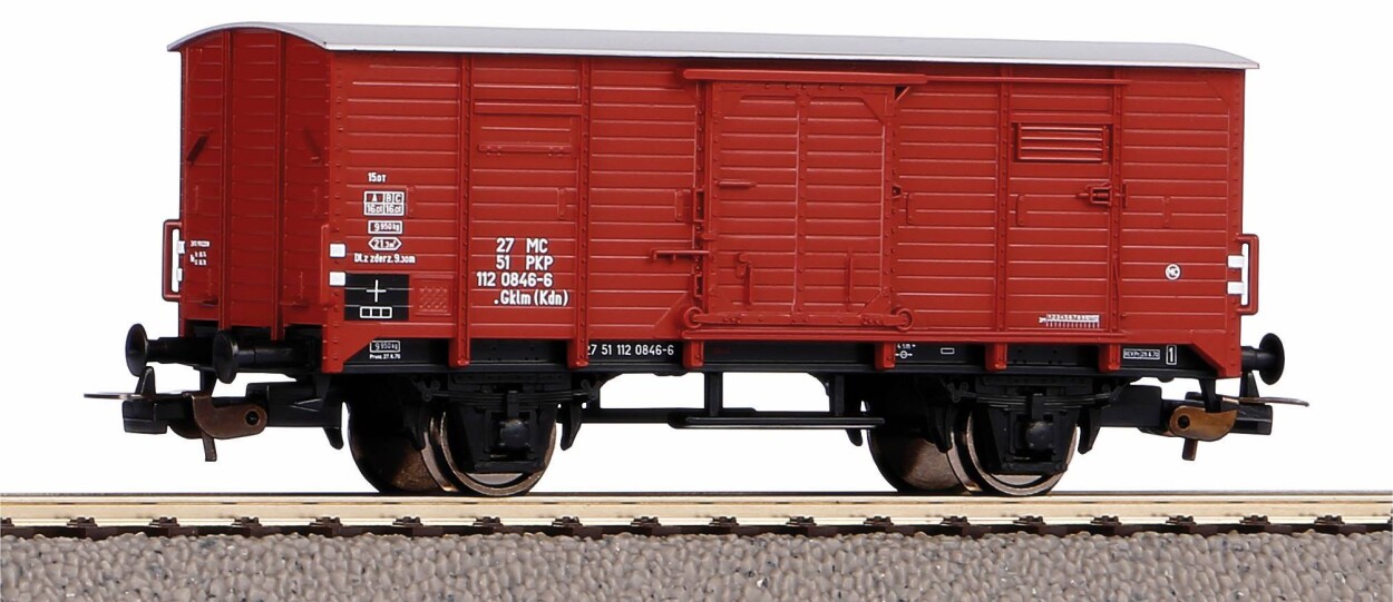 PIKO 58945 Gedeckter Güterwagen G02 Ep. IV PKP