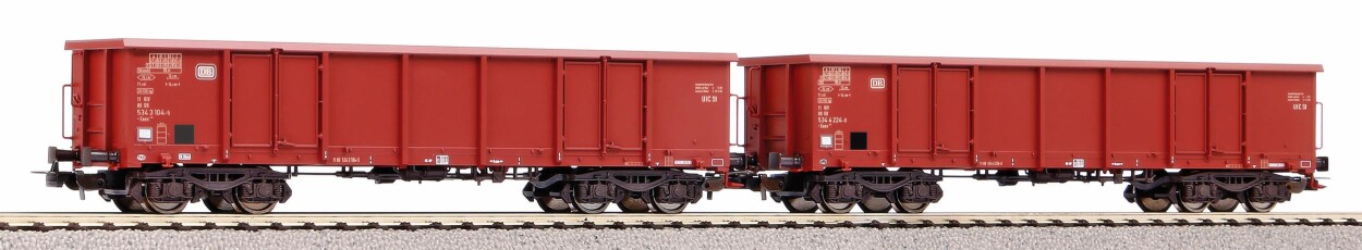 PIKO 58381 2-Set Güterwagen Ep. IV DB