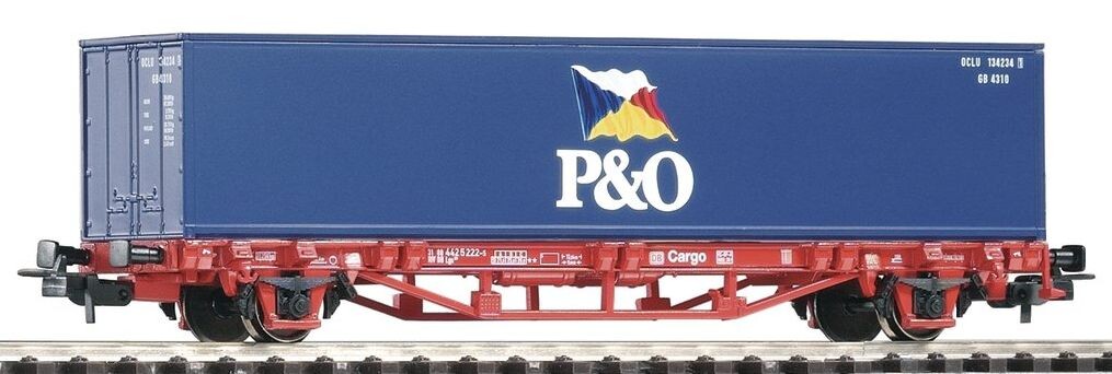 PIKO 57706 Containertragwagen "P&O", Ep. V DB AG