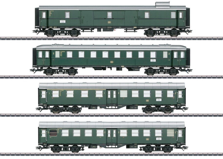 Trix 23507 4-Set Eilzugwagen Ep. III DB, Clubmodell