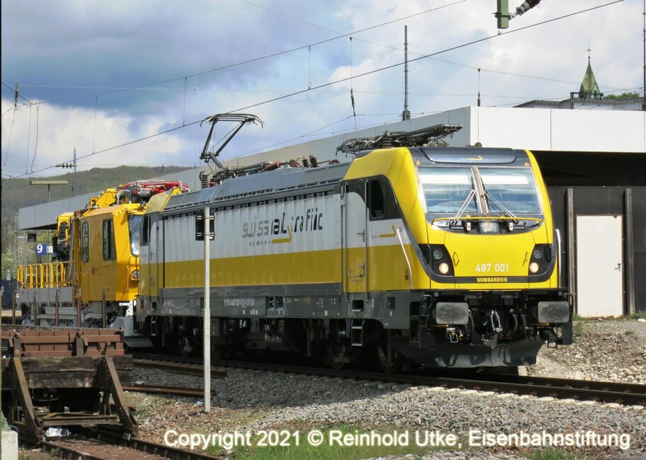 Märklin 55143 BR487 E-Lok, Ep. VI Swiss Rail Traffic