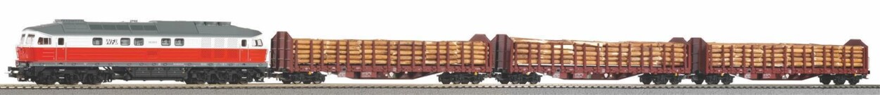 PIKO 58117 BR 232 Diesellok +3 Güterwagen Ep. VI Sound, Toft-Set 2022