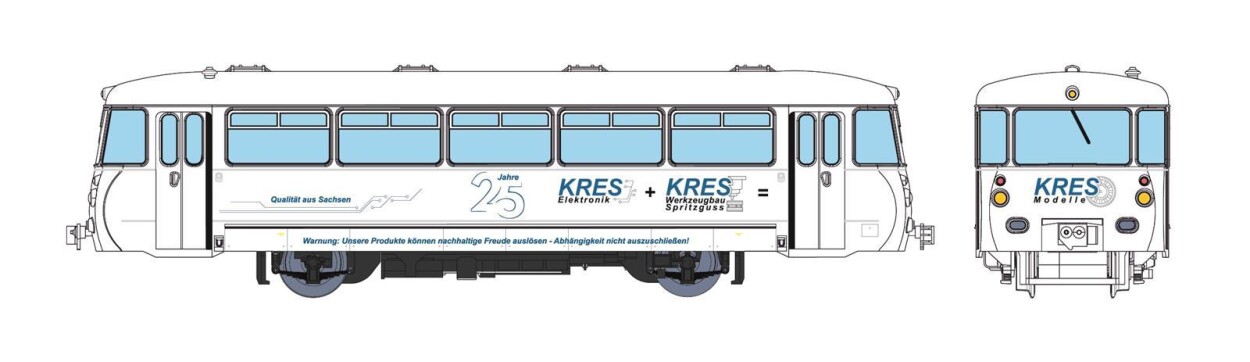 KRES 51001301 LVT "25 Jahre KRES" Jubiläumsmodell Digital