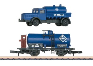 M&auml;rklin 82325 Kesselwagen und LKW Ep. III DB