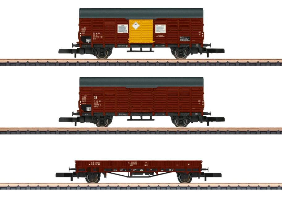 Märklin 82268 3-Set Güterwagen Ep. III DR