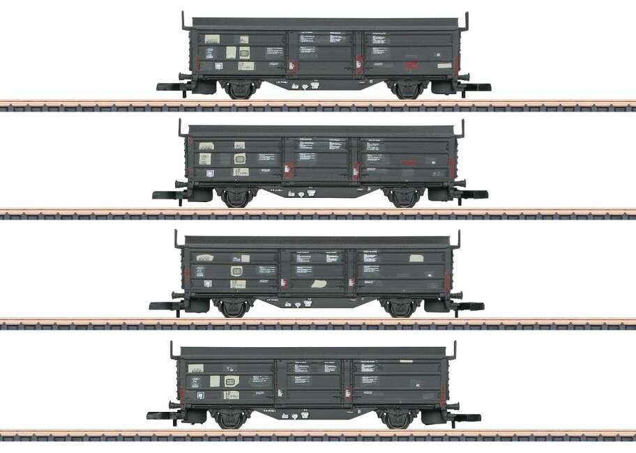 Märklin 82155 4-Set Güterwagen Ep. IV DB