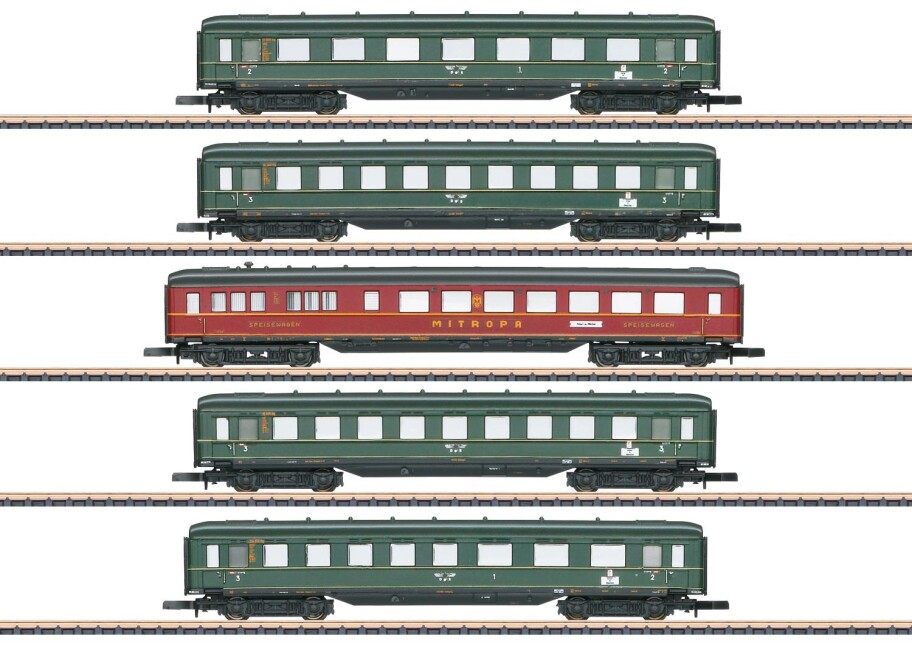 Märklin 87352 Schnellzug-Schürzenwagen-Set Ep. II DRG