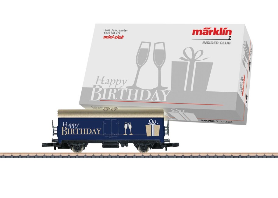 Märklin 86002 Geburtstagswagen Insider Mitgliedschaft