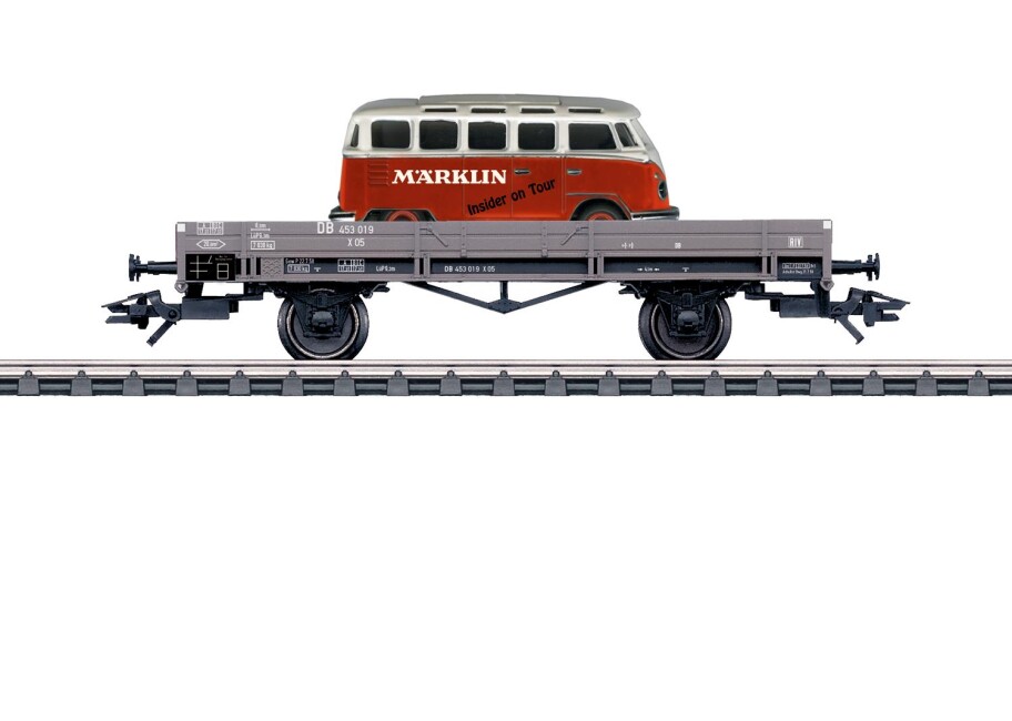 Märklin 46005 Niederboardwagen für 5-Jahre Insider-Mitgliedschaft