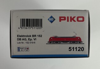 PIKO 51120 BR152 E-Lok Ep. VI DB AG