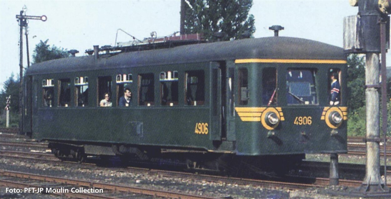 PIKO 52793 Serie 49 Verbrennungstriebwagen Ep. IV SNCB