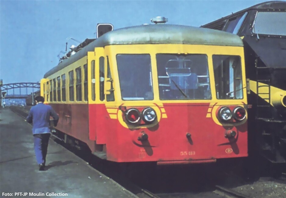 PIKO 52796 Rh 554 Verbrennungstriebwagen Ep. III SNCB