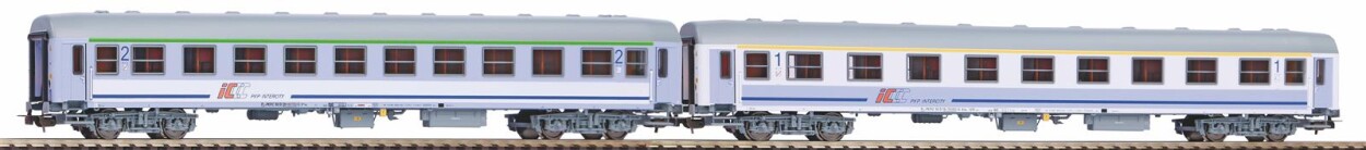 PIKO 97304 Personenwagen IC (2er Set) Ep. VI PKP