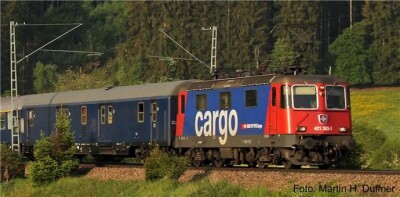 fischer-modell 21011901 E-Lok Re 421 Ep. VI SBB Cargo...