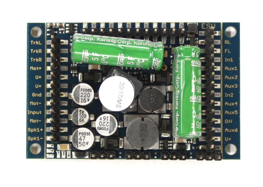 ESU 54599 LokSound XL V4.0 "Universalsound zum Umprogrammieren", Stiftleisten, Spur G, 1
