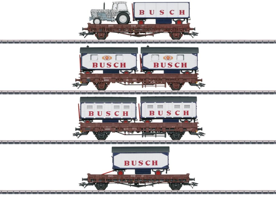 Märklin 45040 Güterwagen-Set Zirkus Busch Ep. IV DR