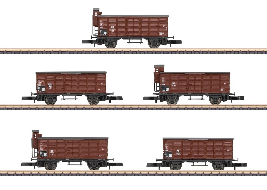 Märklin 86605 Güterwagen-Set G10 Ep. III DB