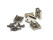 Massoth 8102350 Schienenverbinder Spur G, 15 mm, vernickelt (VPE 50)