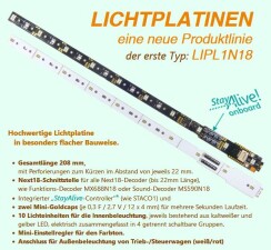 ZIMO SETLIPL1N18 Lichtplatine mit MX689N18