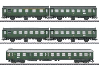 Trix 23389 5-Set Personenwagen 1./2. Kl. Ep. IV DB