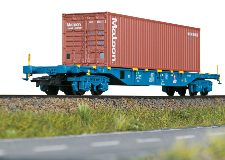 Märklin 47136 Container-Tragwagen Sgnns Ep. VI T.R.W.