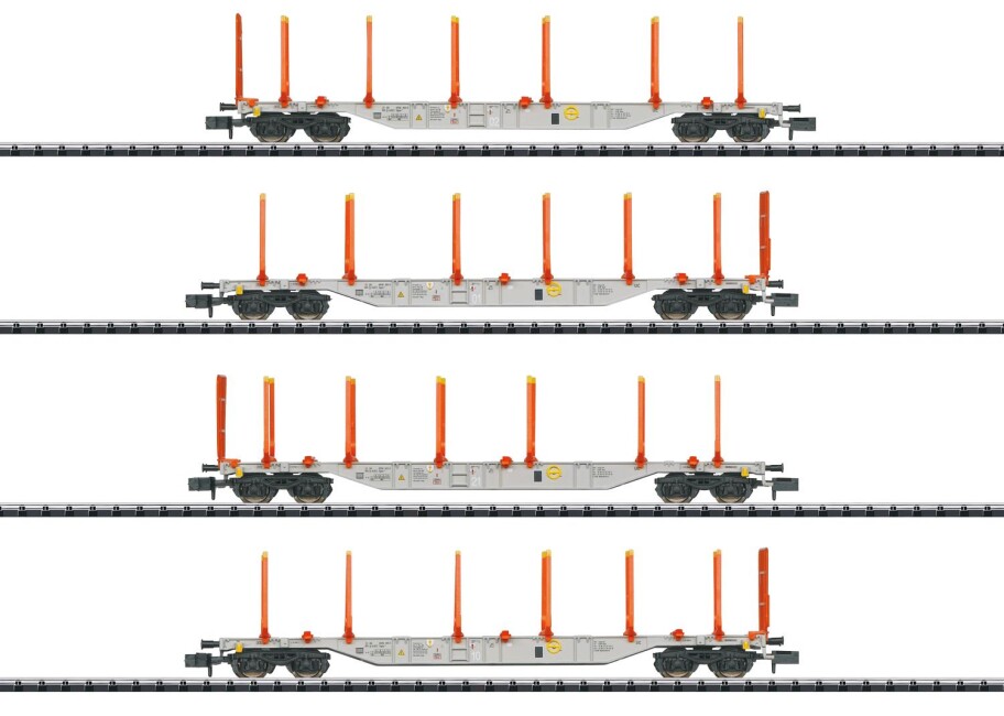 Minitrix 18710 Tragwagen (4er Set) Ep. VI Hector Rail AB