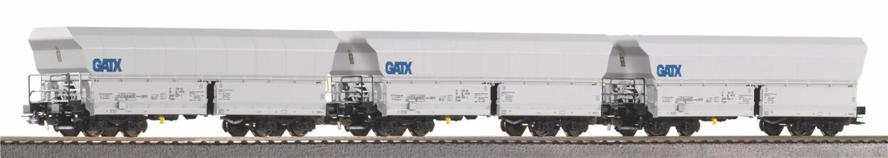 PIKO 58254 Güterwagen (3er Set) Ep. VI GATX