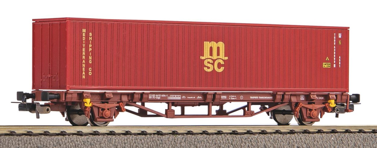 PIKO 97154 Containertragwagen Ep. IV FS