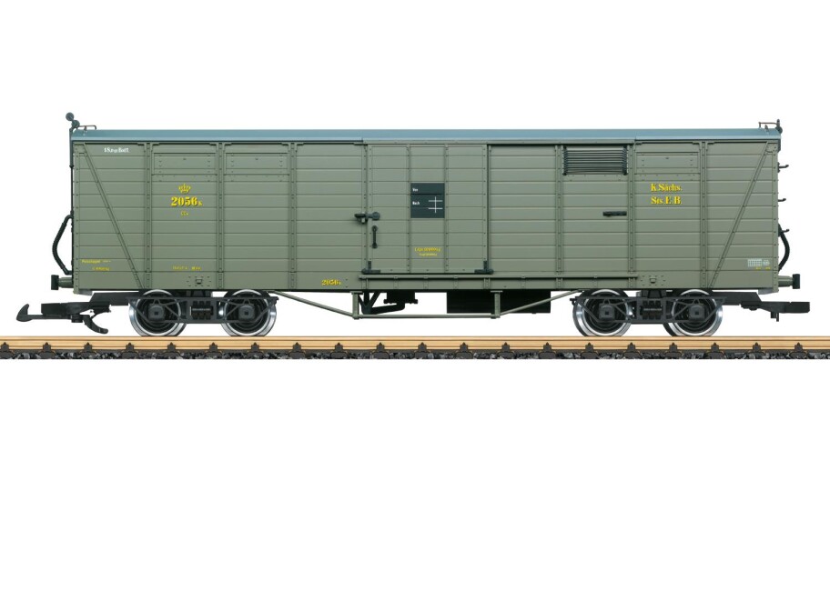 LGB 43600 Gedeckter Güterwagen Ep.VI SOEG