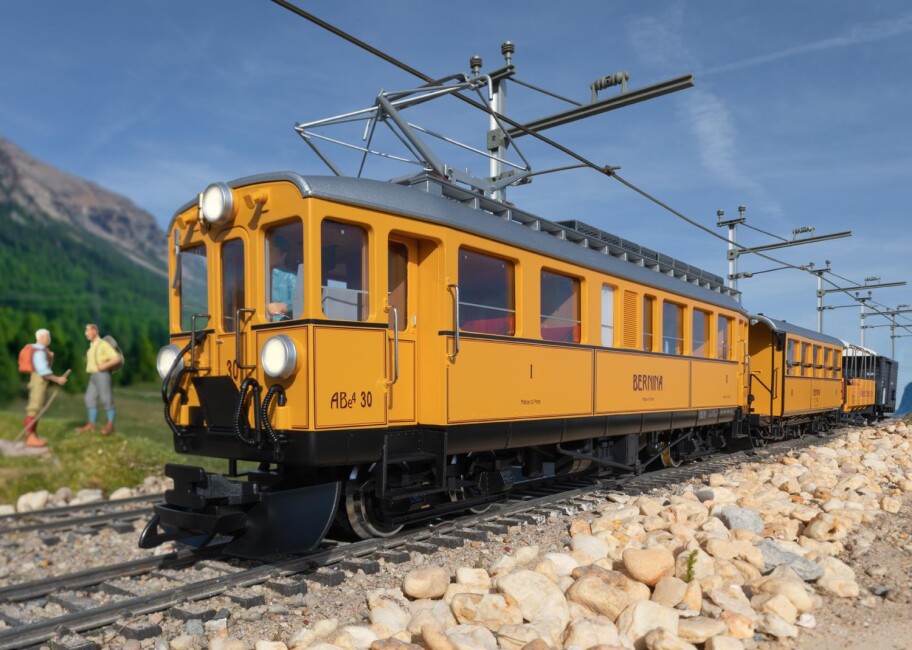 LGB: RHB TRIEBWAGEN ABe 4/4 34 ROT DIGITAL/SOUND | Acheter sur