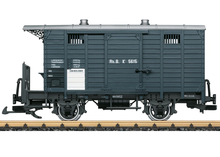 LGB 45302 gedeckter Güterwagen Ep.VI RhB