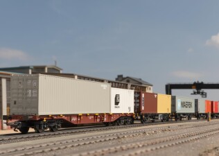 M&auml;rklin 47680 Containerwagen-Set Ep. IV DB