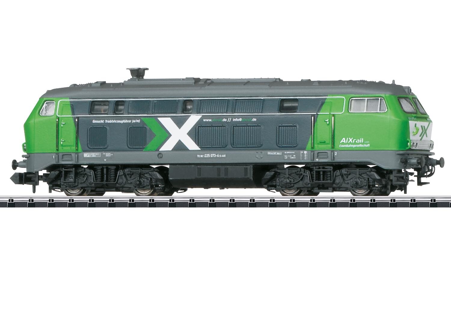 MINITRIX #12733 ＳＮＣＢ（ベルギー国鉄） Serie８０型 ディーゼル機関車　（グリーン）