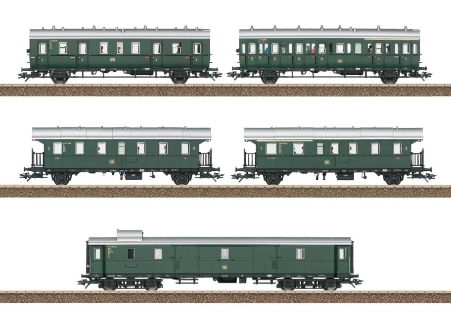 Trix 23458 Personen-Wagenset zur E 44.5 Ep. III DB, Clubmodell