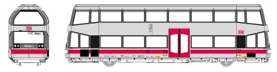 KRES 51042030 BR 670 Doppelstock-Schienenbus, 670 004-1...