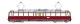 KRES 51020100 Gl&auml;serner Zug ET 9101 rot-beige Ep. III DB
