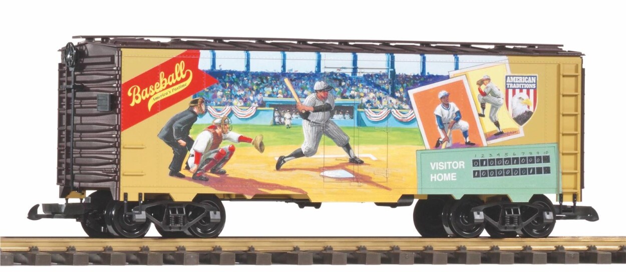 PIKO 38923 Güterwagen Amerikanische Traditionen Baseball
