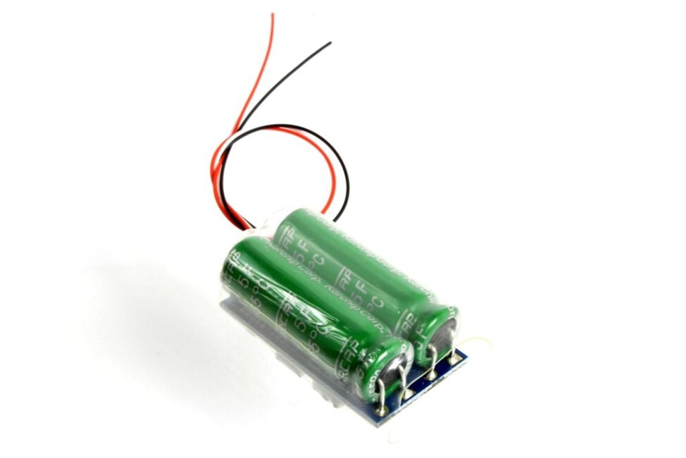 ESU 54672 PowerPack Maxi, Energiespeicher für LokSound V4.0 und LokSound 5, 2x 5F/2.7V