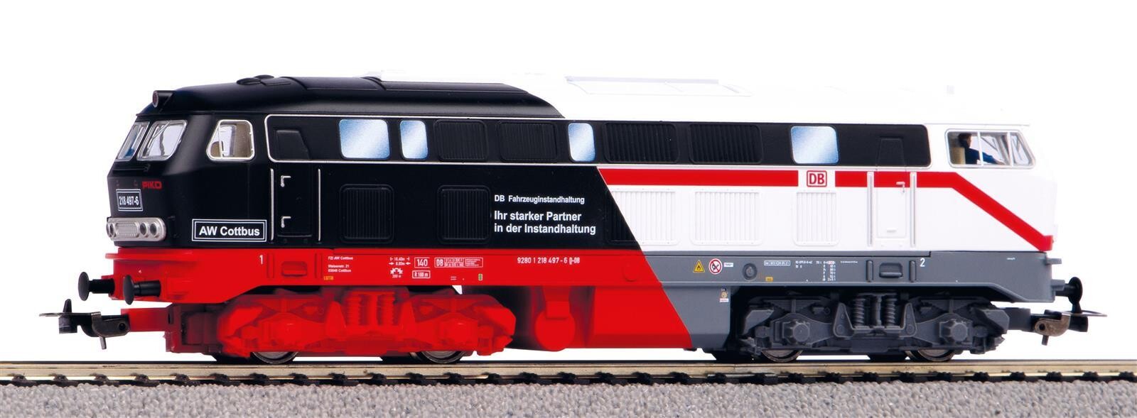 PIKO 57400 Diesellok PIKO/Märklin BR 218 497-6 Ep. VI DB AG, 100,70