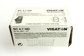 Visaton 8047 SC 4.7 ND - 4 Ohm