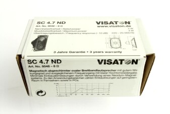 Visaton 8048 SC 4.7 ND - 8 Ohm