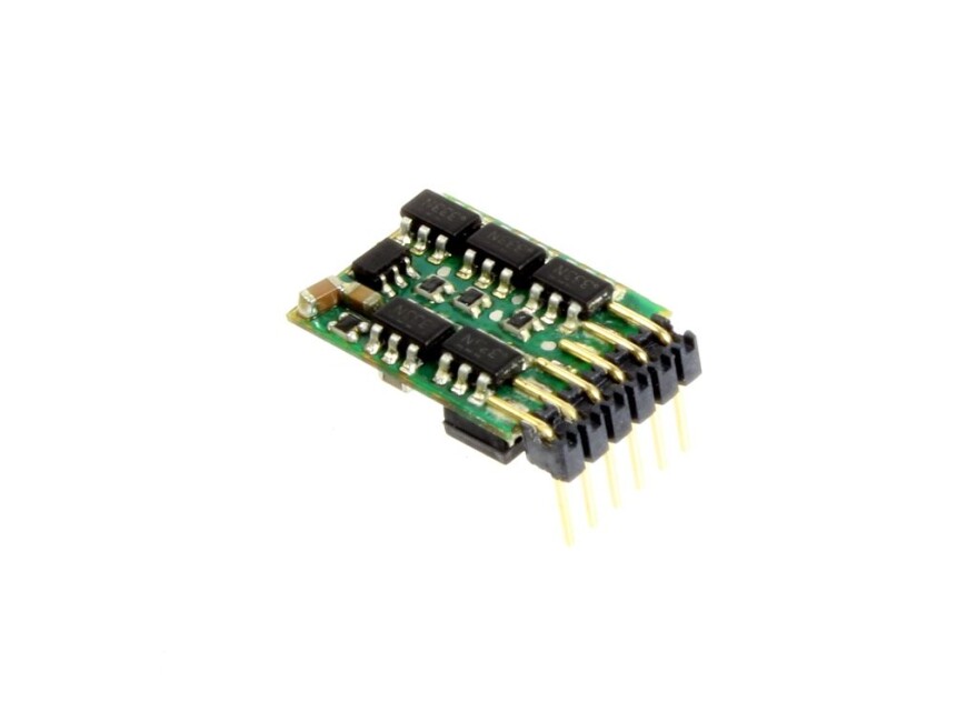 Kühn 81340 Decoder N025-PA 0,7A 6-pol. Stecker 90° abgewinkelt, 24,90